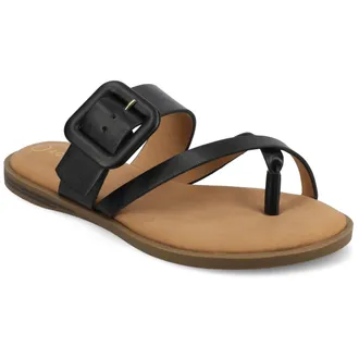Journee Collection Women & apos;s Layra Flat Sandals