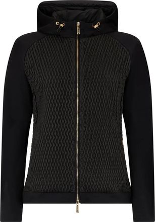 Moorer Coats - Dames - Trainingsjackets - Zwart - XS - Fitness