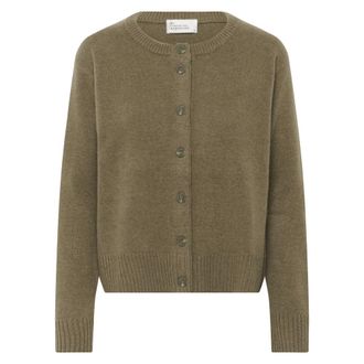 MY ESSENTIAL WARDROBE Cardigans, female, Green, Size: XS Huxi Knit Cardigan