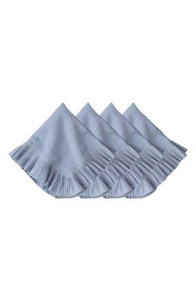 Juliska Mademoiselle Set of 4 Cotton & Linen Napkins in Chambray at Nordstrom
