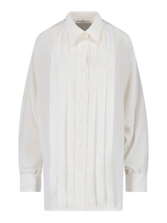 Ermanno Scervino Pleated shirt