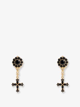 Dolce & Gabbana Orecchini in ottone con strass - DOLCE & GABBANA - gender_Woman