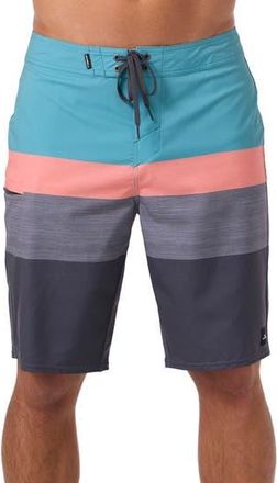 O'Neill Hyperfreak Heat Block Swim Trunks in Bristol Blue at Nordstrom Rack, Size 40