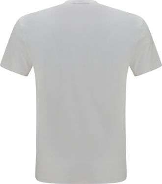Gucci Mens Soft Rayon Jersey T-Shirt White Modal; Elastane T-Shirts And Polos