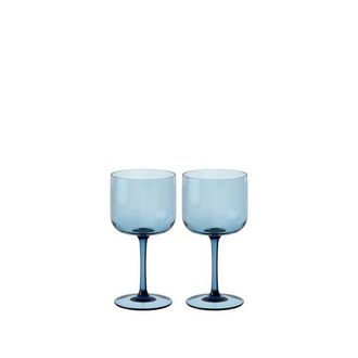 Villeroy & Boch Like Ice Wine / Water Glass Pair in Blue at Nordstrom
