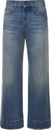 Chlo&eacute; Cropped Denim Jeans