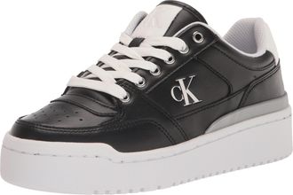 Calvin Klein Womens Alondra Sneaker, Black 001, 3.5 UK