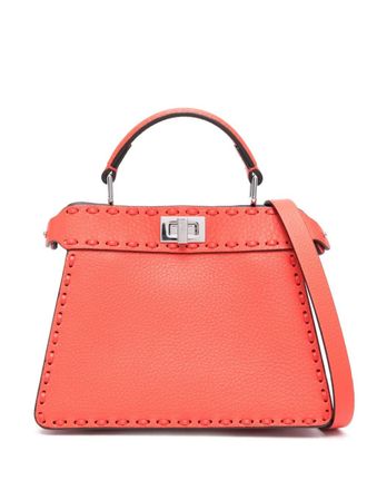 Fendi petite ISeeU Peakaboo tote bag - Red