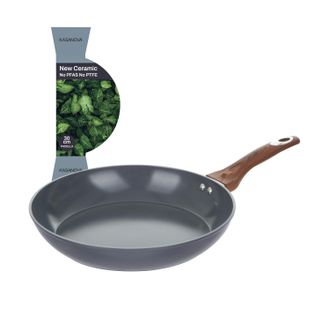 KASANOVA Padella 30 cm in ceramica ottanio New Ceramic