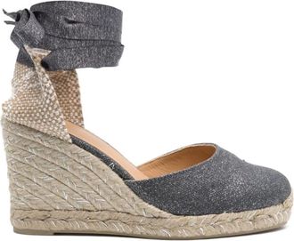 Castaner Wedges - Dames - Sleehakken - Grijs - 40 EU - Leer - Schoenen