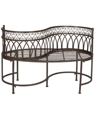 Safavieh Lara Outdoor Kissing Bench