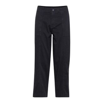 Part Two Pantaloni Blu Scuro Taglio Moderno - - Trousers - Donna - Blu - L