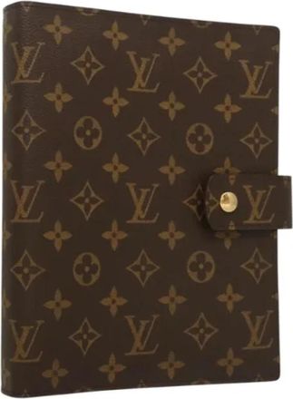 Louis Vuitton Pre-owned Canvas home-office - Dames - Vintage Accessoires - Bruin - ONE Size - Vintage