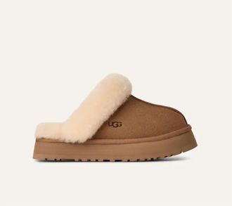 UGG Womens Disquette Slipper In Chestnut