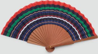 Mango Ventaglio righe bicolore rosso - Donna - Taglia unica - MANGO