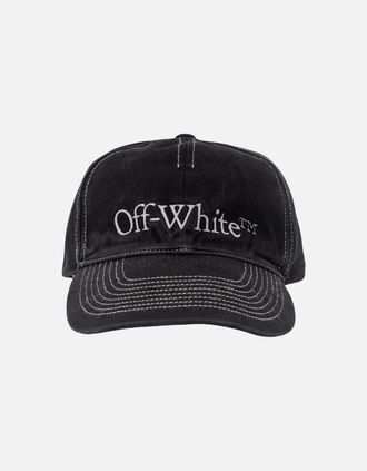 Off-white Mens Off White Bookish Ow Black Baseball Cap - Size: ONE size