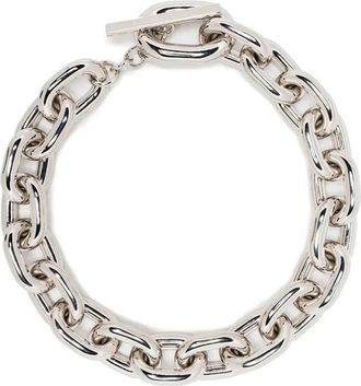 Paco Rabanne XL Link Ketting - Dames - Kettingen - Grijs - ONE Size - Accessoires