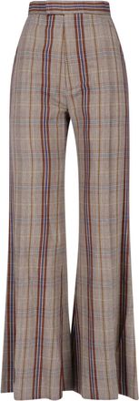 Vivienne Westwood Pantaloni Ampi A Quadri