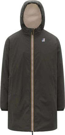 K-Way K-Way, Parkas, male, Green, Size: XL Eiffel East Orsetto Jacket