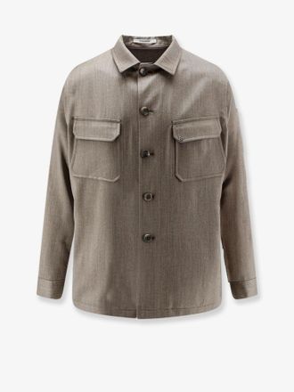 Tagliatore Giacca/Camicia Calvin in lana vergine stretch - TAGLIATORE - gender_Man
