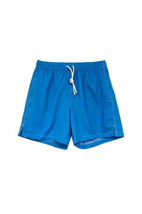 Fedeli Mens Madeira Airstop Swim Shorts Trunks In Bright Blue