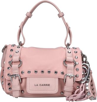 La Carrie Bolso de piel sint&eacute;tica y tela - Bags - Mujer - Rosa - ONE SIZE