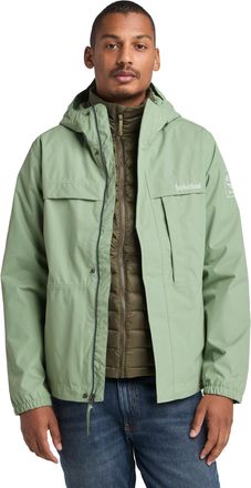 Timberland Mens Benton Waterproof Shell Jacket - Light Green - Size Small