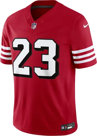 Nike Christian McCaffrey San Francisco 49ers Nike Mens Dri-FIT NFL Limited Jersey in Red | 37NM49LA73F-JQ5