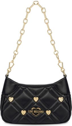 Love Moschino Borsa a spalla con logo - Nero