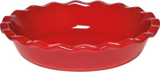 Emile Henry Made in France HR Ceramic 9-inch Pie Dish in Red at Nordstrom