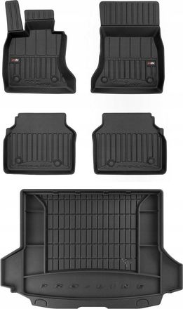OEM Tappetini E Tappetini In Gomma 3d Set Bmw 5 F07 Gt Xdrive 2009-2017