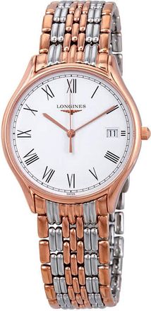 Longines Lyre White Dial Ladies Two Tone Watch L4.759.1.11.7