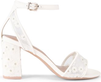 Carvela Womens Kianni Sandals - White Fabric - Size UK 4