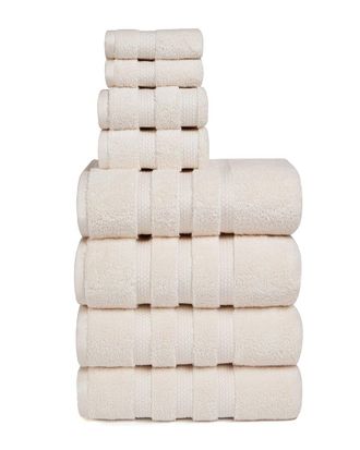 Vivendi Infinity Zero Twist 8Pc Towel Set