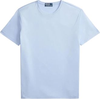 Polo Ralph Lauren T-shirt Lisle con ricamo - Blu