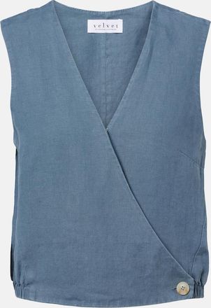 Velvet Ollie linen top