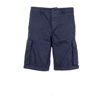 40weft Stylish Bermuda Shorts - male - 40WEFT - Casual Shorts - Blue - XL - Shorts