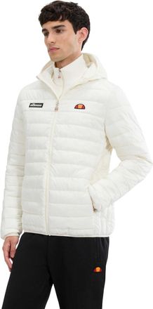 Ellesse Mens Lombardy Padded Jacket (Off White) - Size X-Small