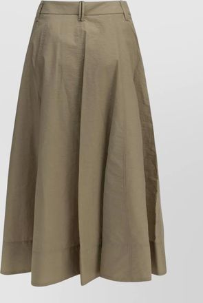 Brunello Cucinelli pleated midi skirt