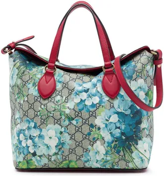 Gucci Pre-owned Gucci GG Supreme Blooms Linea A Fold Over Tote Ladies 05PJ65LZ1K2XOG8Q