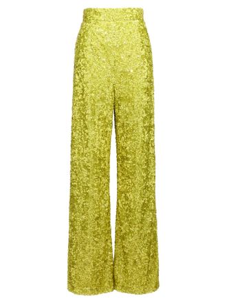 Ermanno Scervino Bicolor Polyamide Flared Womens Pants