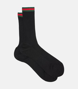 Gucci Webstripe cotton socks