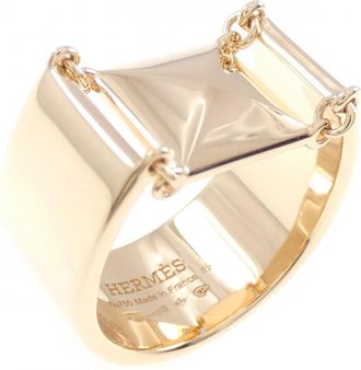 Herm&egrave;s Pink Gold (18K) Band Ring (Pre-Owned)