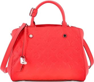 Louis Vuitton Montaigne Handbag Monogram Empreinte Leather BB satchel - Rosa