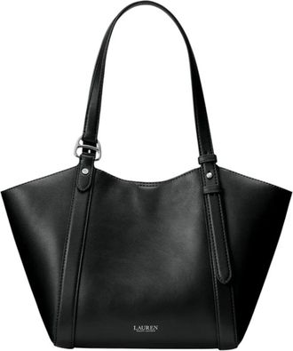 Ralph Lauren Tasha Small Tote - Dames - Schoudertassen - Zwart - ONE Size - Leer - Tassen