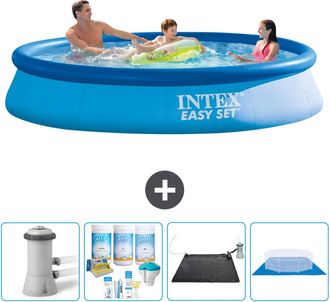 Intex Piscina Easy Set Redonda - 366x76 Cm - 7-piezas S20926