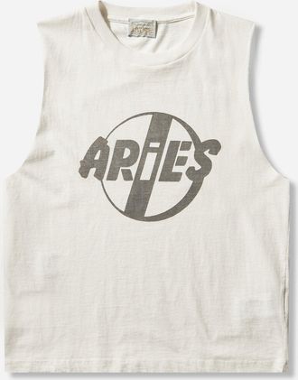 Aries Punk Muscle Vest White