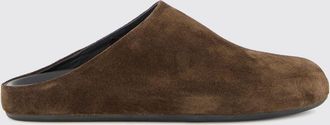 Officine Creative Sabot Babouche in pelle scamosciata con tallone aperto
