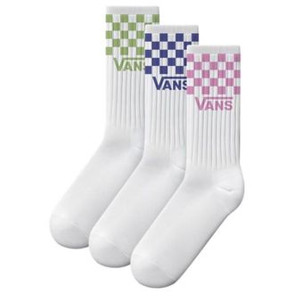 Vans Classic Check Crew Multifunktionssocken - Unisex | wei&szlig;