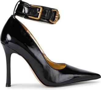 Kurt Geiger Womens Mansion Ankle Strap Court Heels - Black - Size UK 3